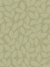 Leaf and Vine Textured Wallpaper