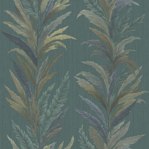 Leaf Flourish Beige Wallpaper