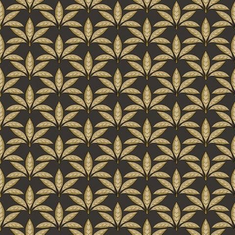 Leaf Motif Wallpaper