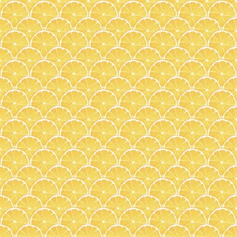 Lemon Scallop Wallpaper