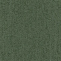 Leonardo Dark Green Flock Stripe Wallpaper