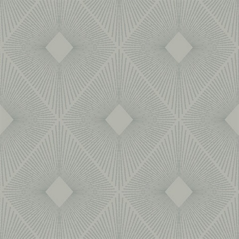 Light Grey & Silver Harlowe Wallpaper