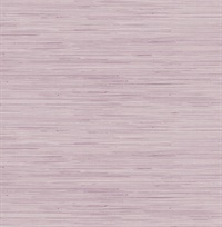 Lilac Classic Faux Grasscloth Peel & Stick Wallpaper