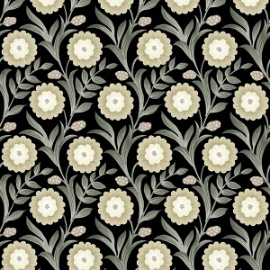Lillian Sage Floral Vine Peel & Stick Wallpaper