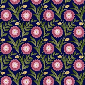 Lillian Sage Floral Vine Peel & Stick Wallpaper