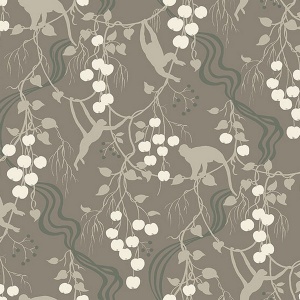 Linden Dark Green Jungle Canopy Wallpaper