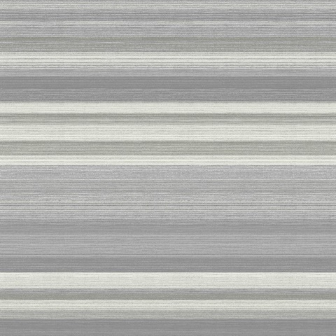 Corbett Grey Stripe Wallpaper