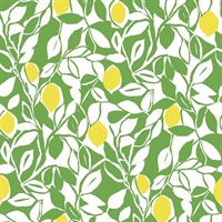 Loretto Lime Citrus Wallpaper