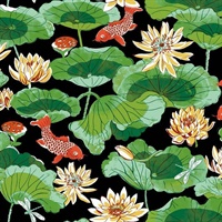 Lotus Lake P & S Wallpaper