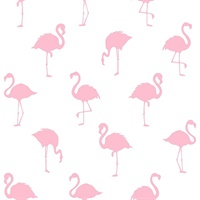 Lovett Pink Flamingo Wallpaper