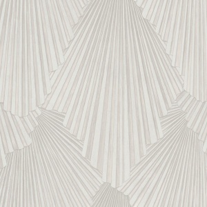 Lumiere White Deco Geo Wallpaper