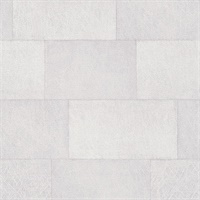 Lyell White Stone Wallpaper