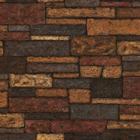 Madeline Brown Stone Texture Wallpaper