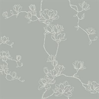 Magnolia Eucalyptus Branches Wallpaper