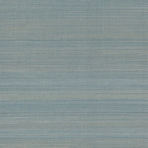 Mai Turquoise Abaca Grasscloth Wallpaper