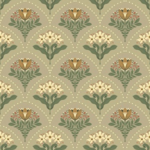 Maj Light Grey Wallpaper