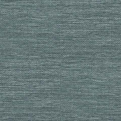 Malin Dark Blue Faux Grasscloth Wallpaper
