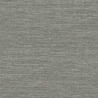 Malin Grey Faux Grasscloth Wallpaper