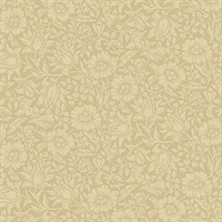 Mallow Butter Floral Vine Wallpaper