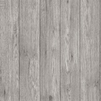 Mammoth Light Grey Lumber Wood Wallpaper