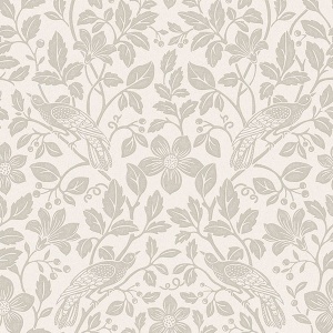 Marlow Bone Bird Vine Wallpaper