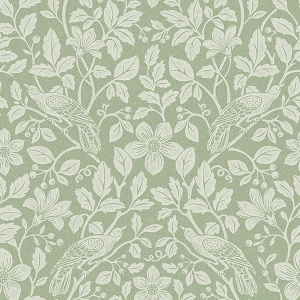 Marlow Bone Bird Vine Wallpaper