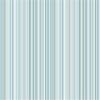 Martinez Blue Striped Wallpaper