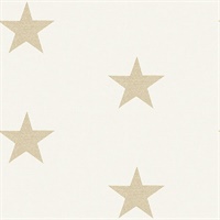 McGraw Beige Stars Wallpaper