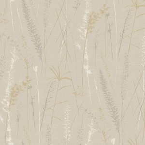 Meadow Splendor Salmon Wallpaper