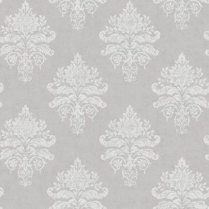 Medallion Damask Wallpaper