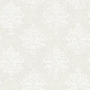 Medallion Damask Wallpaper