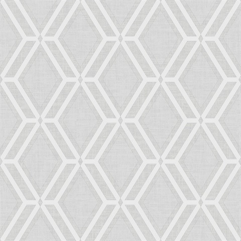 Mersenne Grey Geometric Wallpaper