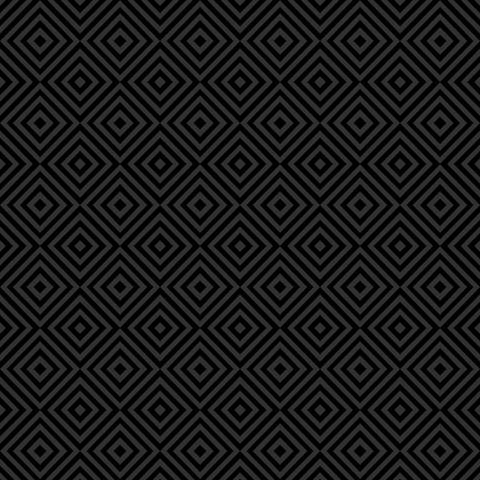 Metropolitan Black Geometric Diamond Wallpaper