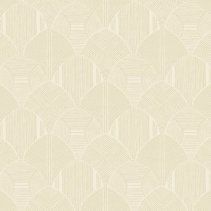 Meyberg Blue Geometric Wallpaper