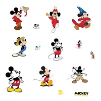 Disney Micky The True Original 90Th Wall Decals