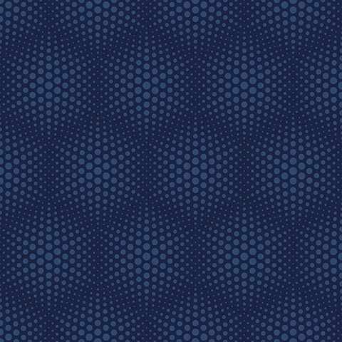 Milo Blue Bubble Geometric Wallpaper