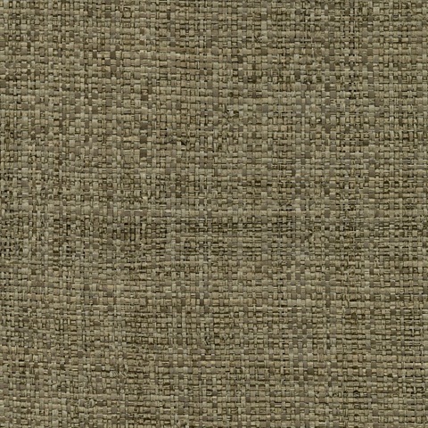 Mindoro Taupe Grasscloth Wallpaper