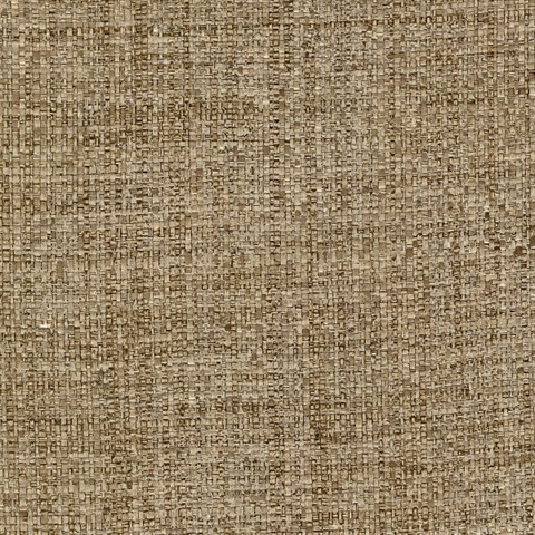 Mindoro Brown Grasscloth Wallpaper