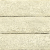 Morgan Wheat Distressed Wood Wallpaper