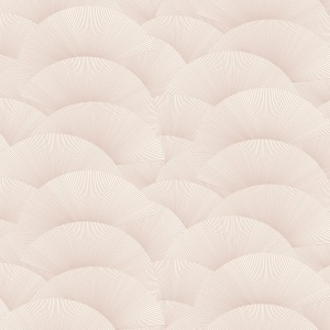 Morning Shell Cream & Gold Wallpaper