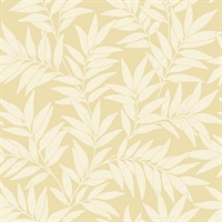 Morris Yellow Leaf Wallpaper