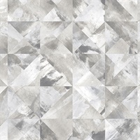 Mosaic Wallpaper in shades of Grey
