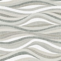 Mosaic Waves P & S Wallpaper