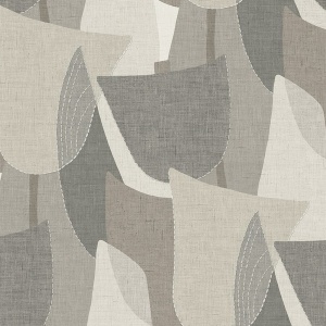 Mosley Tulips Pebble Wallpaper