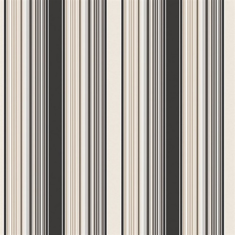 Multi Striped Wallpaper