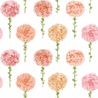 Mum Floral Peel & Stick Wallpaper