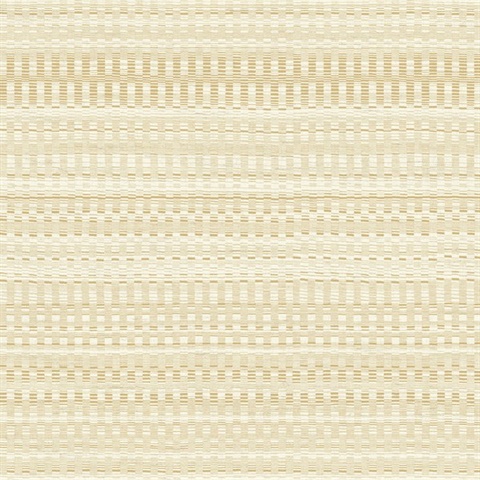 Mustard Tapestry Stitch Wallpaper