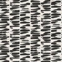 Myrtle Black Abstract Stripe Wallpaper