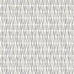 Nabi Charcoal Geometric Wallpaper