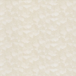 Naila Ivory Geo Weave Wallpaper
